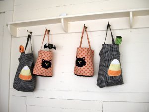 Easy Applique Treat Bags