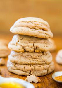 Soft and Puffy Pumpkin Spice Honey Cookies