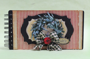 Vintage Wreath Holiday Planner