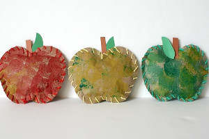 Stuffed Apple Stitching Fall Crafts