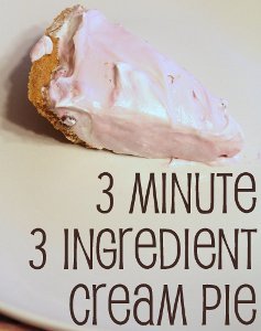 Magic 3-Minute Cream Pie