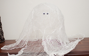 Spooky Cheesecloth Ghost