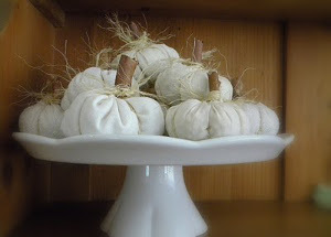Decorative Homemade Tabletop Fall Pumpkins
