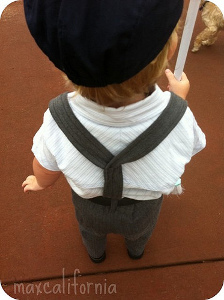 Little Gentleman Pants with Suspenders