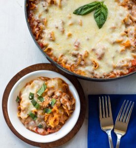 One Skillet Lasagna