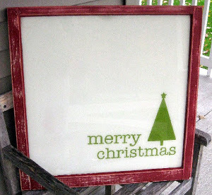 Decorative Holiday Windows and Frames