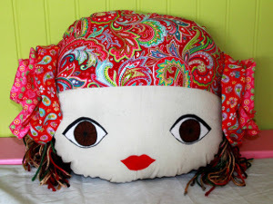 Oversized Doll Pillow Tutorial