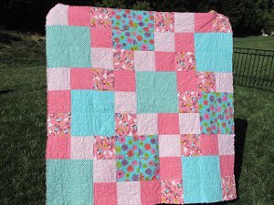 Floating Squares Rag Quilt