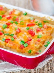 Mexican Tater Topped Casserole