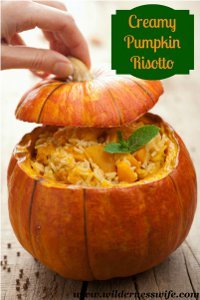 Creamy Slow Cooker Pumpkin Risotto
