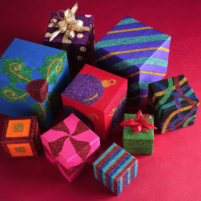 Glorious Glitter Gift Boxes