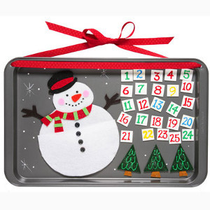 Snowman Christmas Countdown Magnet Board