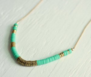 Beautifully Simple African Bead Necklace