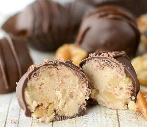 Copycat See's Maple Walnut Truffles