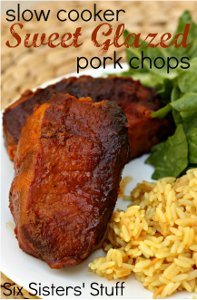 Three Ingredient Sweet Glazed Pork Chops