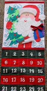 DIY Santa Clause Advent Calendar