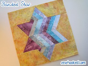 Texas Heaven Banded Star Block