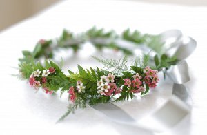 DIY Floral Head Wreath