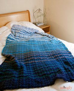 Vintage Crochet Wobble Afghan