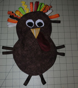 Baby's First Thanksgiving Turkey Plushie