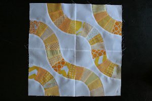 Snake Trail Quilt Block Pattern