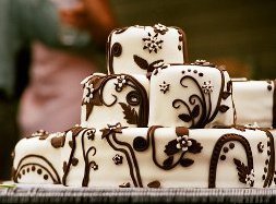 Whimsical Chocolate Fondant Cake