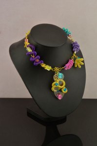 Funky Wire Necklace