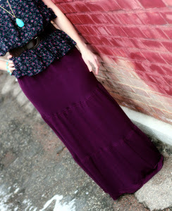 Anthropologie Maxi Skirt