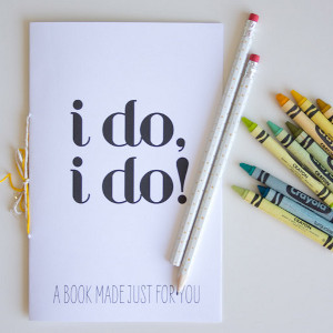"I Do" Printable Activities for Kids