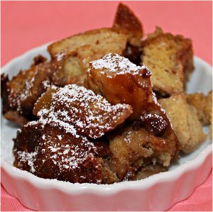Slow Cooker Apple French Toast Casserole