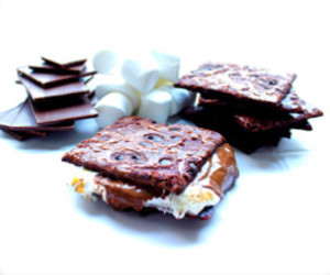 Brownie Brittle S'mores