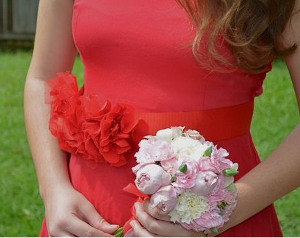 DIY Ruffled Flower Belt