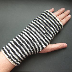 Breton Striped Handwarmers