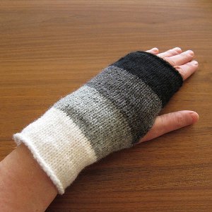 Knit Ombre Handwarmers
