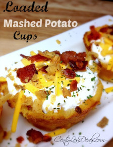 Loaded Mashed Potato Cups