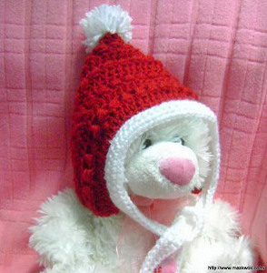 Christmas Pixie Baby Hat