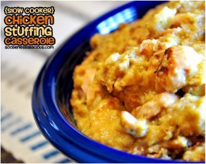 Four Hour Chicken Stuffing Casserole Four Hour Chicken Stuffing Casserole