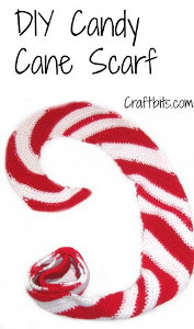 Peppermint Candy Cane Scarf