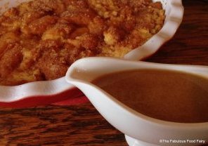 Apple Cider Doughnut Bread Pudding