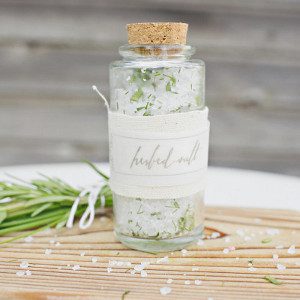 Lovely Herbed Salt Favors