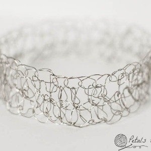 Wire Crochet Bangle