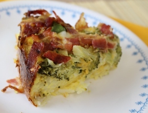 Potato-Crusted Quiche