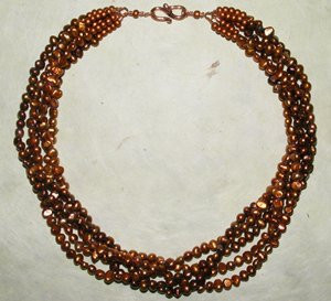 Beaded Torsade Necklace