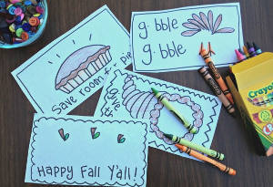 Printable Thanksgiving Coloring Pages