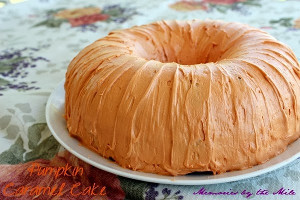 Dreamy Pumpkin Caramel Cake