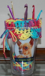 Colorful Crochet Hook Organizer