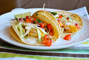 Homemade Baja Fresh Fish Tacos