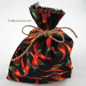 Easy Reusable Fabric Gift Bags