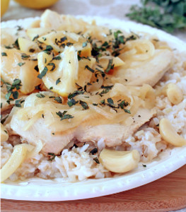 30-Minute Lemon Chicken and Rice