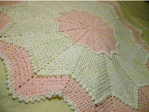 Pink Peppermint Afghan